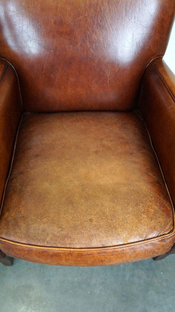 Image 1 of 2 X Sheep Leather Armchair