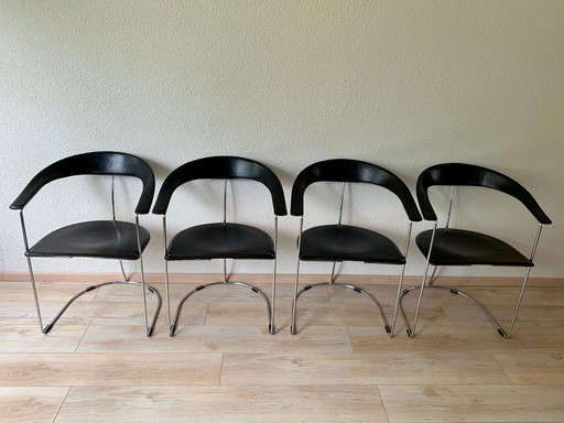 4x Arrben Ursula design chair