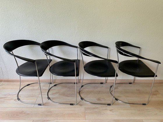 Image 1 of 4x Arrben Ursula design chair