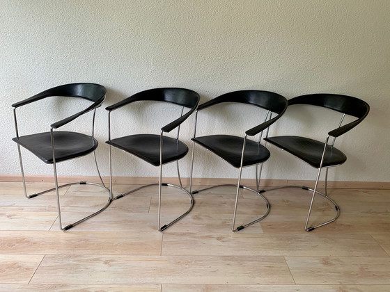 Image 1 of 4x Arrben Ursula design chair