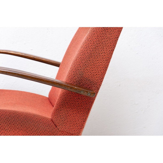 Image 1 of Pair of mid century armchairs by Jaroslav Smidek, Czechoslovakia 1960s