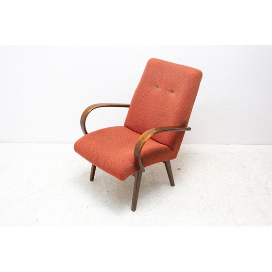 Image 1 of Pair of mid century armchairs by Jaroslav Smidek, Czechoslovakia 1960s