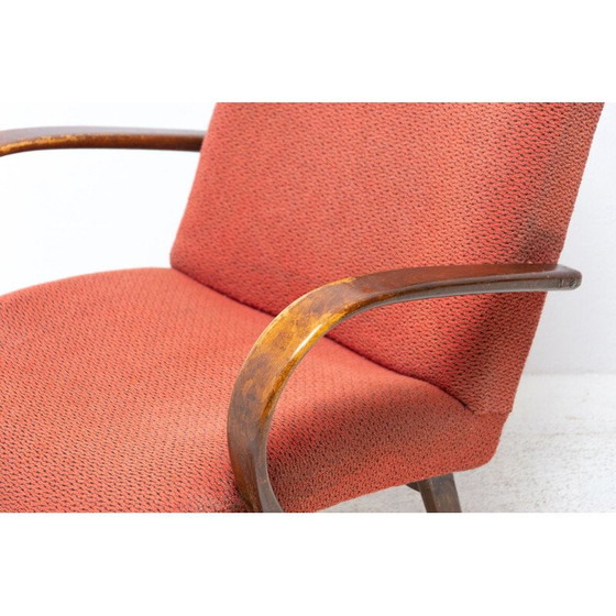 Image 1 of Pair of mid century armchairs by Jaroslav Smidek, Czechoslovakia 1960s