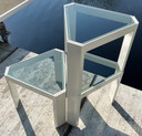 3x Table d'appoint Poroda Arredi