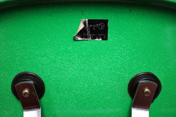 Image 1 of Shell Chair verte vintage en fibre de verre de Charles & Ray Eames pour Herman Miller, années 1960