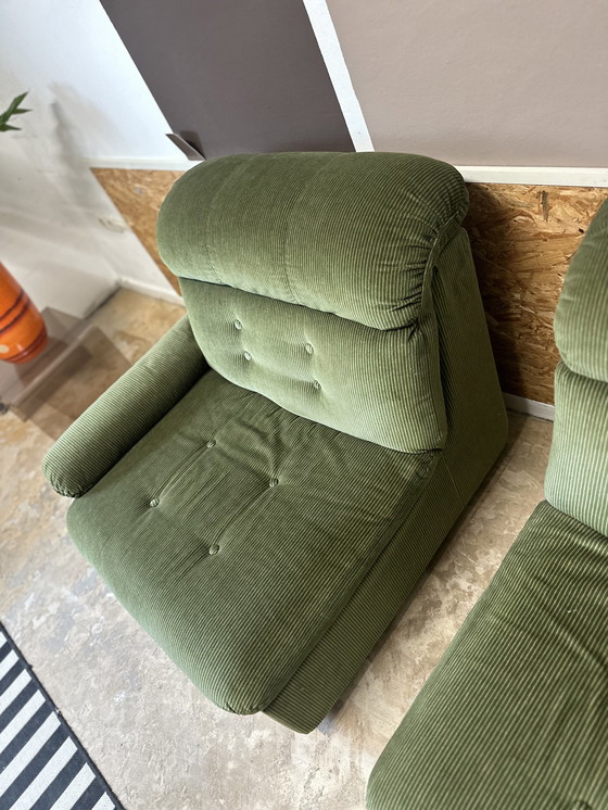 Image 1 of Eléments vintage canapé 2 places / fauteuils