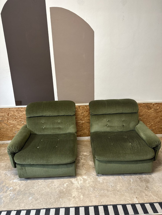 Image 1 of Eléments vintage canapé 2 places / fauteuils