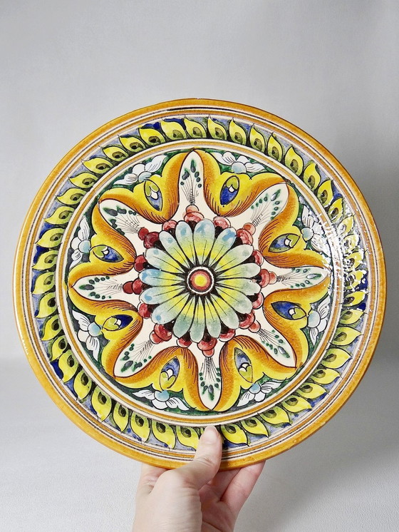 Image 1 of Decorative dish in handmade vintage terracotta