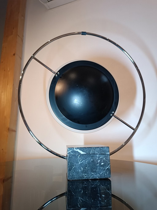 Saturn lamp by Maison Lucien Gau