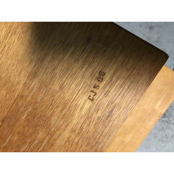 Image 1 of Pair of vintage Steltman hardwood chairs