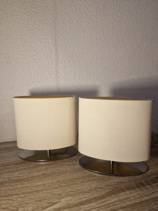 2 X Massive Table Lamps