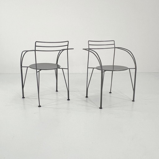 Lune D'Argent Chair By Pascal Mourgue For Fermob, 1985