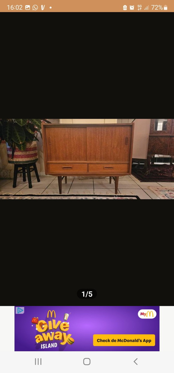 Image 1 of Scandinavian Cabinet Sideboard TV Furniture