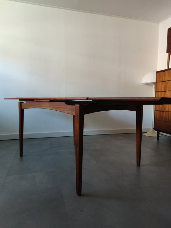 Image 1 of Vintage Danish Dining Table In Teak