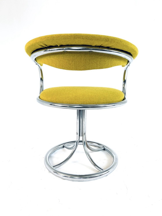 Image 1 of Tube Frame Swivel Chair