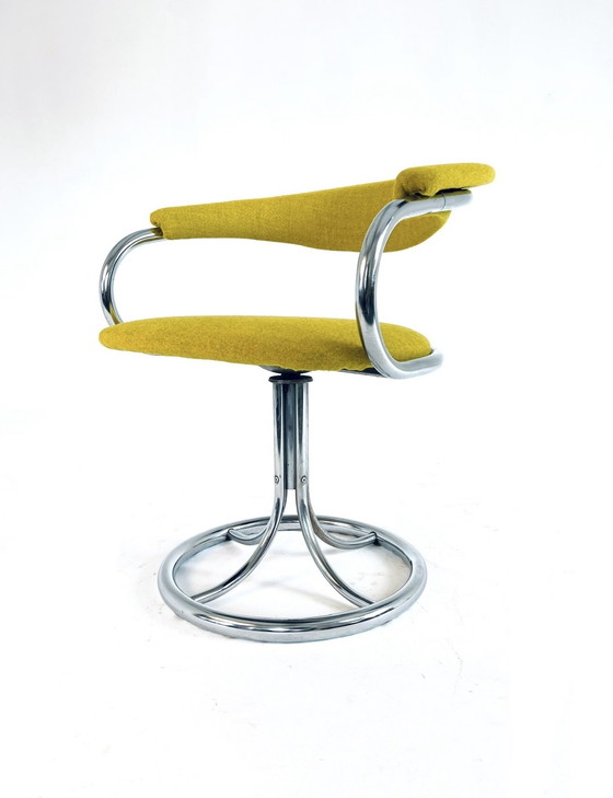 Image 1 of Tube Frame Swivel Chair