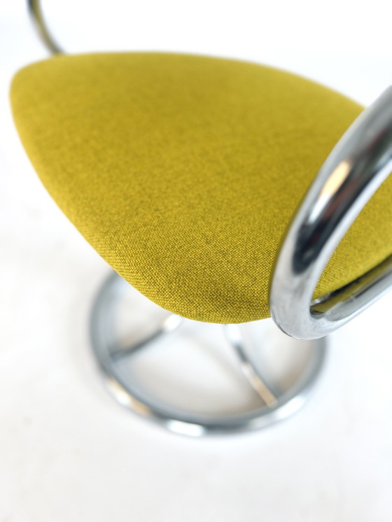 Image 1 of Tube Frame Swivel Chair