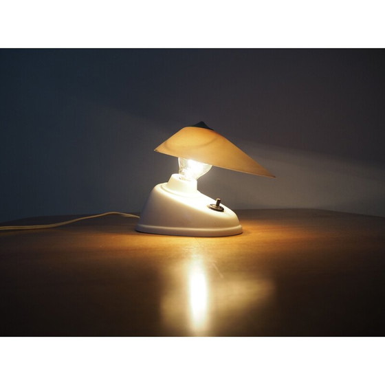 Image 1 of Lampada da parete vintage in bachelite bianca, 1960