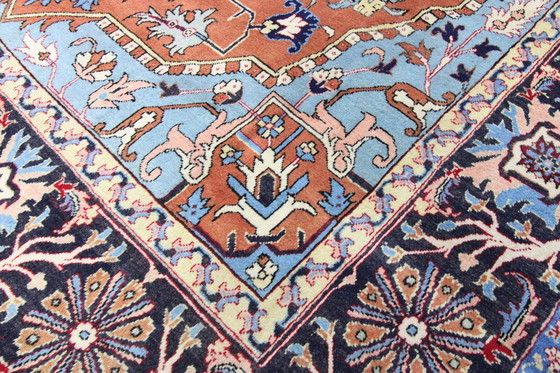 Image 1 of Original hand-knotted Persian carpet Heriz/Heris 345 X 250 Cm Top condition