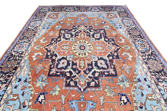 Image 1 of Original hand-knotted Persian carpet Heriz/Heris 345 X 250 Cm Top condition