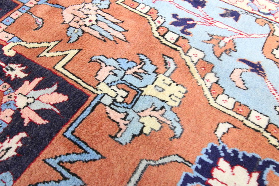 Image 1 of Original hand-knotted Persian carpet Heriz/Heris 345 X 250 Cm Top condition