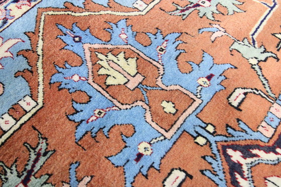 Image 1 of Original hand-knotted Persian carpet Heriz/Heris 345 X 250 Cm Top condition