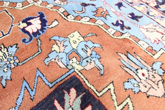 Image 1 of Original hand-knotted Persian carpet Heriz/Heris 345 X 250 Cm Top condition