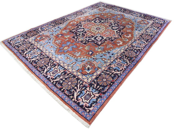 Image 1 of Original hand-knotted Persian carpet Heriz/Heris 345 X 250 Cm Top condition