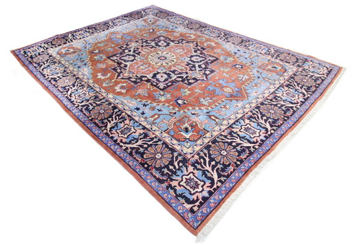 Original hand-knotted Persian carpet Heriz/Heris 345 X 250 Cm Top condition