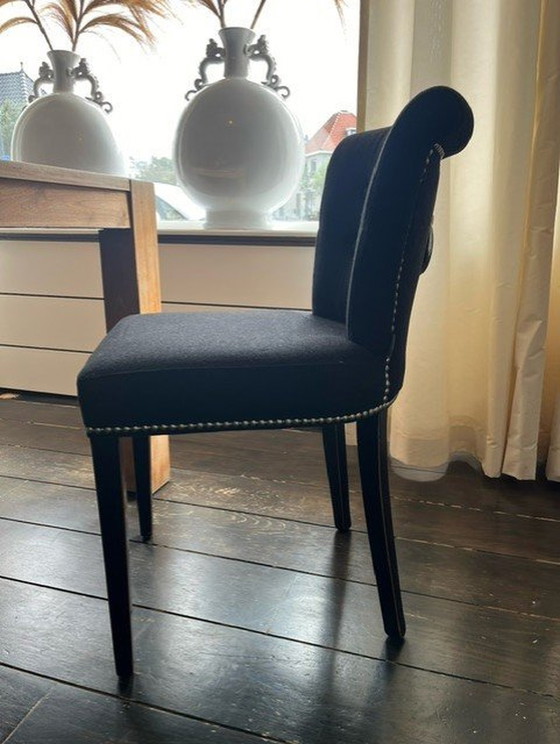 Image 1 of 6x Eichholz dining chair Key Largo Black Velvet