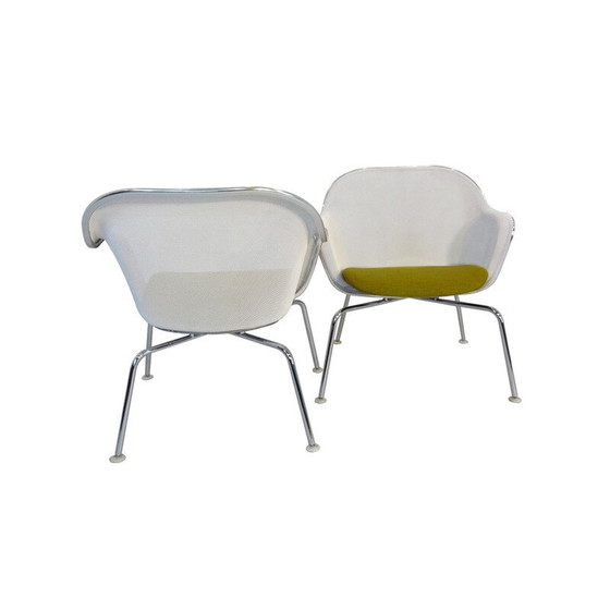 Image 1 of Pair of Vintage Iuta side chairs by Antonio Citterio B&B Italia