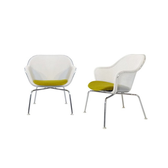 Image 1 of Pair of Vintage Iuta side chairs by Antonio Citterio B&B Italia