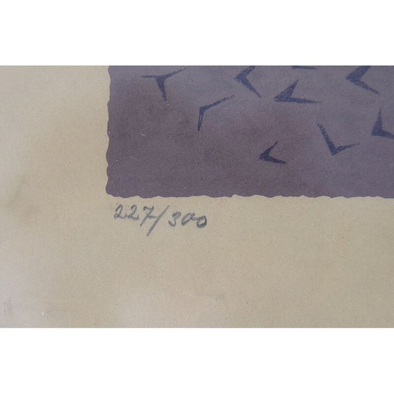 Image 1 of Litografia a colori vintage Båtparad di Waldemar Lorentzon, 1953