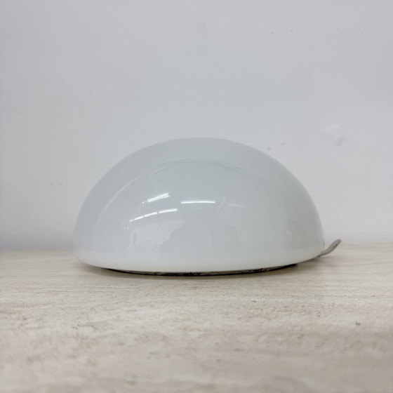 Image 1 of Lampada da soffitto Gispen in vetro di design olandese, anni '30