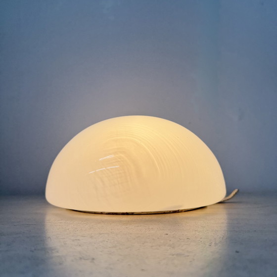 Image 1 of Lampada da soffitto Gispen in vetro di design olandese, anni '30