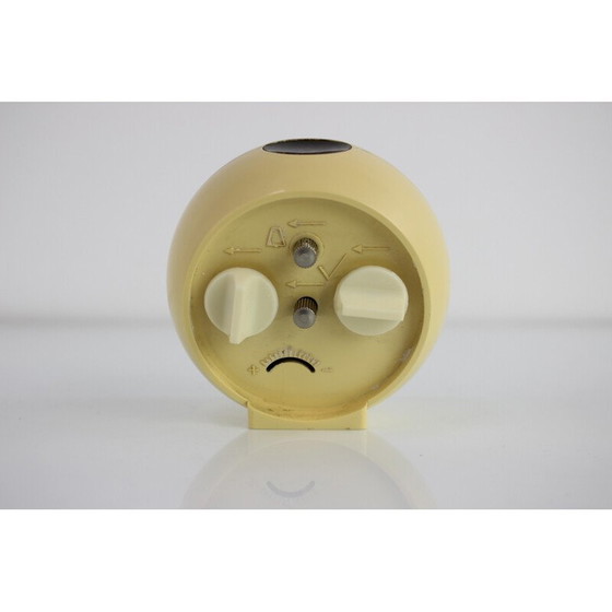 Image 1 of Vintage Space Age wind-up alarm clock for Prim, Czechoslovakia 1960
