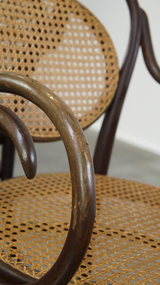 Image 1 of 4 X Art Nouveau Bistro Chair