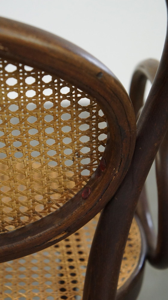 Image 1 of 4 X Art Nouveau Bistro Chair