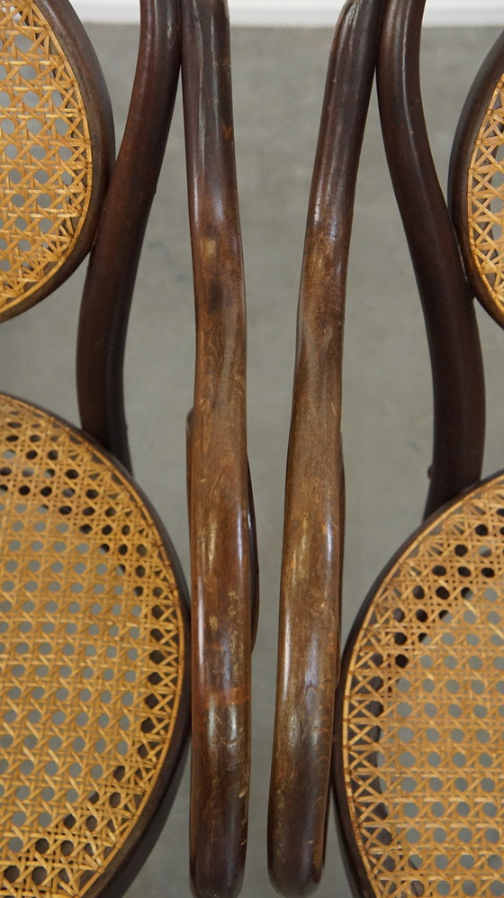 Image 1 of 4 X Art Nouveau Bistro Chair