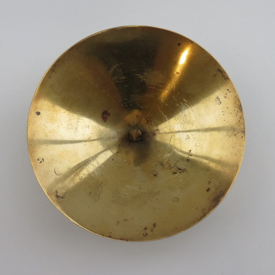 Image 1 of 1960s Walter Bosse And Herta Baller Candle Holder Brass And Cast Vienna Austria