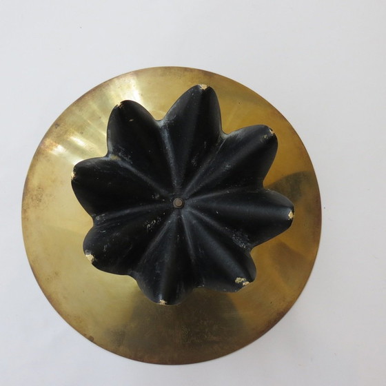 Image 1 of 1960s Walter Bosse And Herta Baller Candle Holder Brass And Cast Vienna Austria