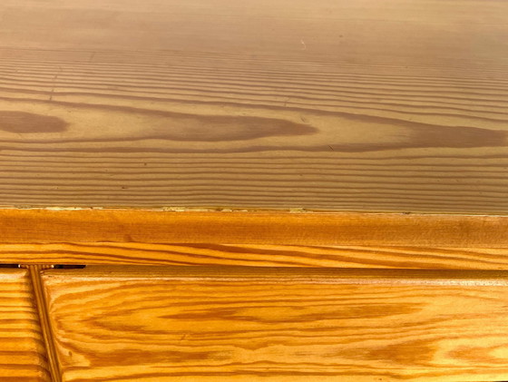 Image 1 of Drawer Cabinet Pine On Hairpin Legs