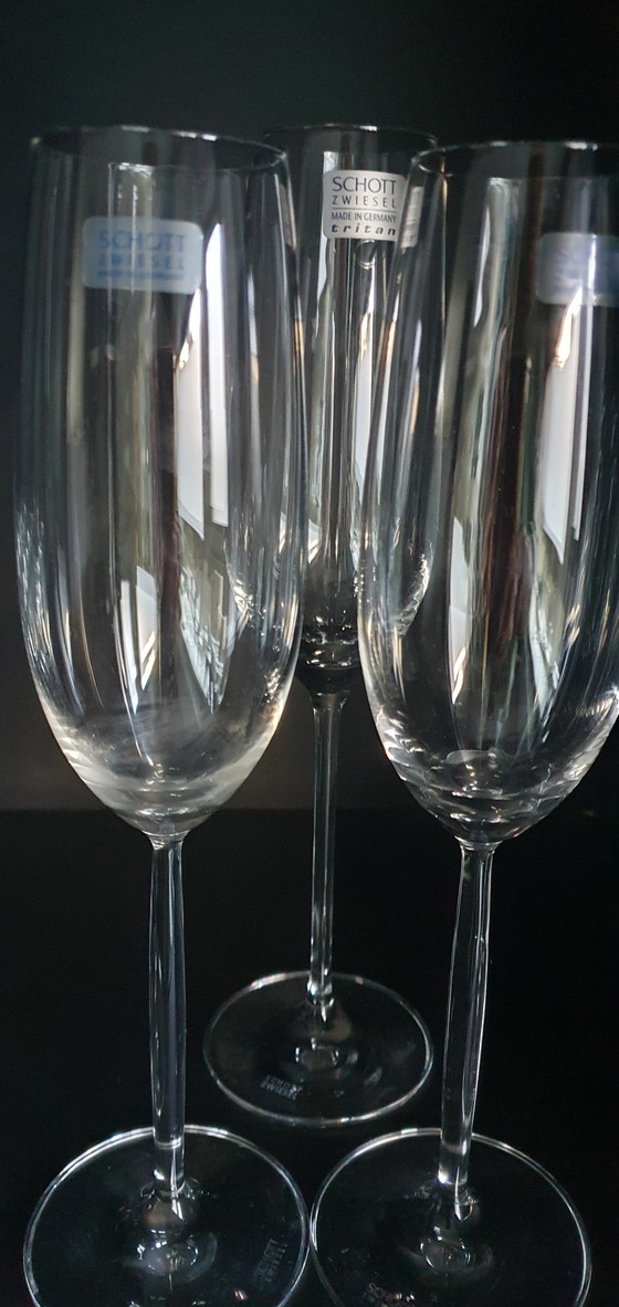 Image 1 of 13x Schott Swiezel Wine And Champagne Glasses