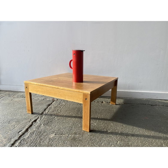 Image 1 of Vintage Early Habitat pine coffee table, 1980s