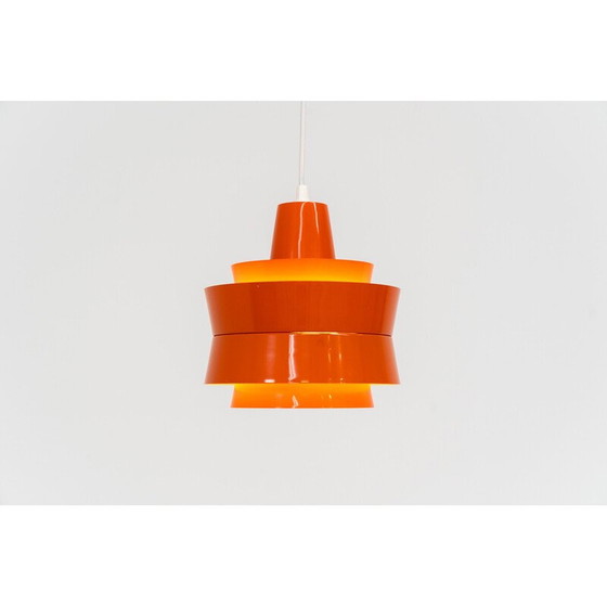 Image 1 of Vintage colorful “Trava” pendant lamp by Carl Thore for Granhaga, Sweden 1960s