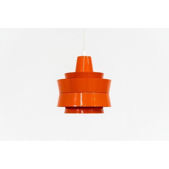 Image 1 of Vintage colorful “Trava” pendant lamp by Carl Thore for Granhaga, Sweden 1960s