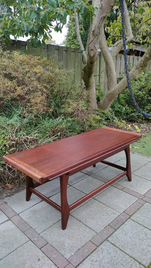 Vintage Coffee Table Coffee Table Teeffelen Style Teak
