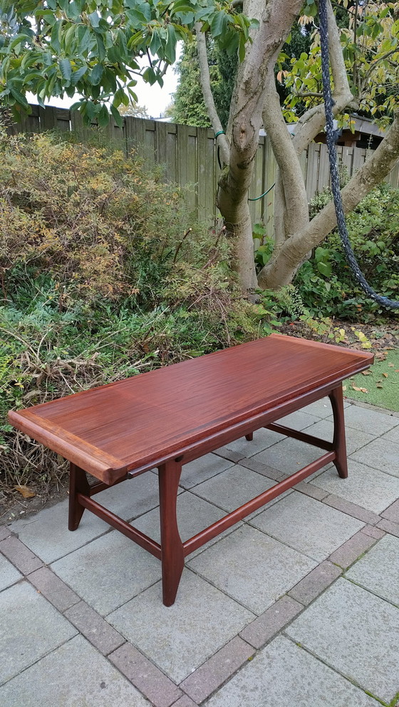 Image 1 of Tavolino da caffè vintage Tavolino da caffè in stile Teeffelen Teak  