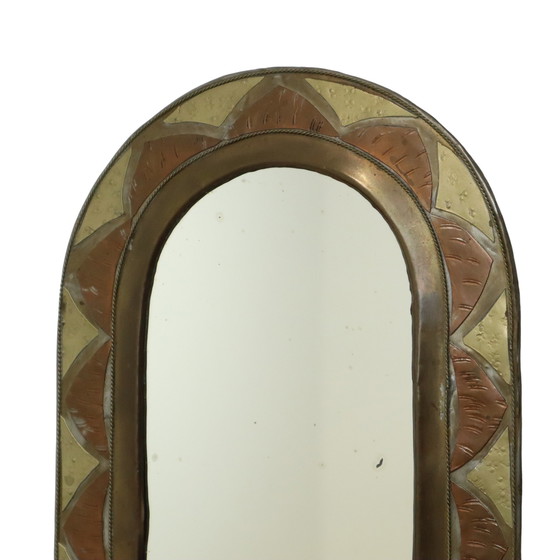 Image 1 of Petit miroir en cuivre