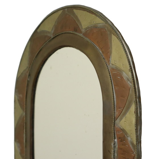 Image 1 of Petit miroir en cuivre